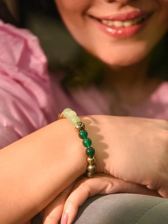 Dhan Yog Elasticated Bracelet w3p0je-3p