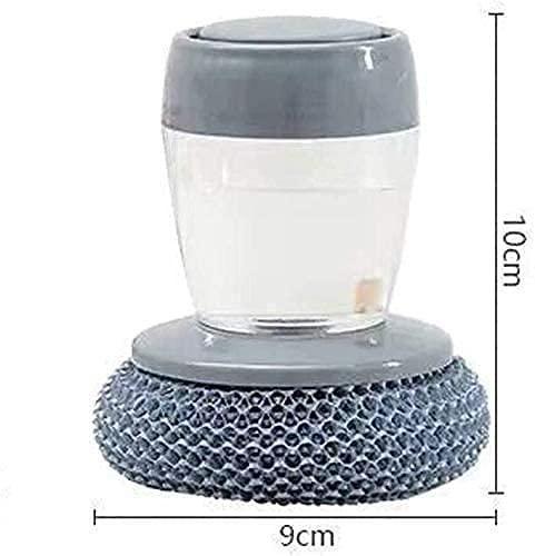 Kitchen Soap Dispensing Palm Brush (Pack of 2) w3p0je-3p