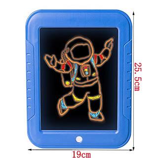 Kids Light-Up Writing Tablet w3p0je-3p