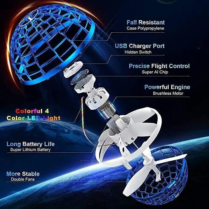 Flying Spinner- Flying Boomerang Mini Pro Spinner w3p0je-3p