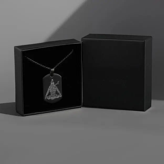 Mahadev Jyotirling Tag Stainless Steel Chain Locket For Men w3p0je-3p