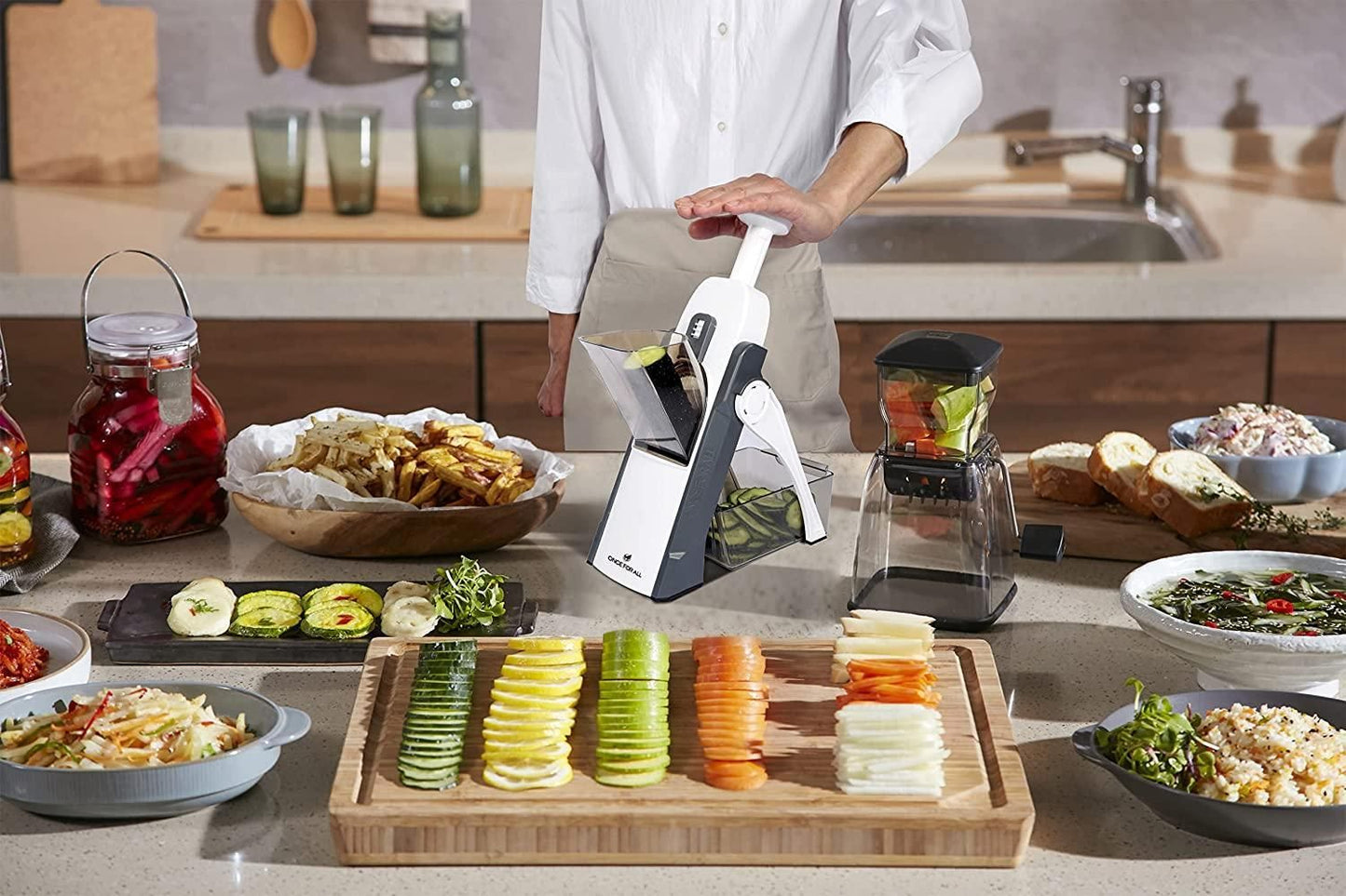 Vegetable Chopper Slicer for Kitchen w3p0je-3p