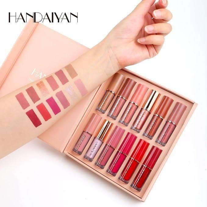 Velvet Matte Liquid Lipstick Set 12Pcs w3p0je-3p