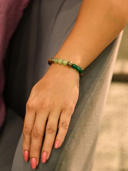 Dhan Yog Elasticated Bracelet w3p0je-3p