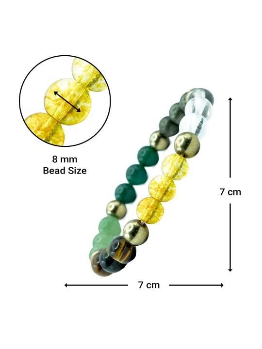 Dhan Yog Elasticated Bracelet w3p0je-3p