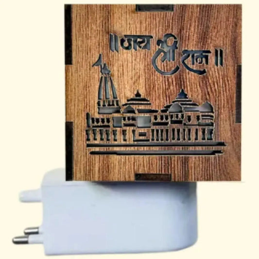 BD 3-in-1 Ayodhya Ram Mandir Aroma Burner & Night lamp w3p0je-3p
