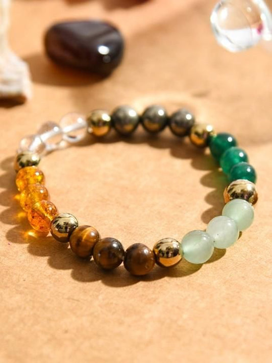 Dhan Yog Elasticated Bracelet w3p0je-3p