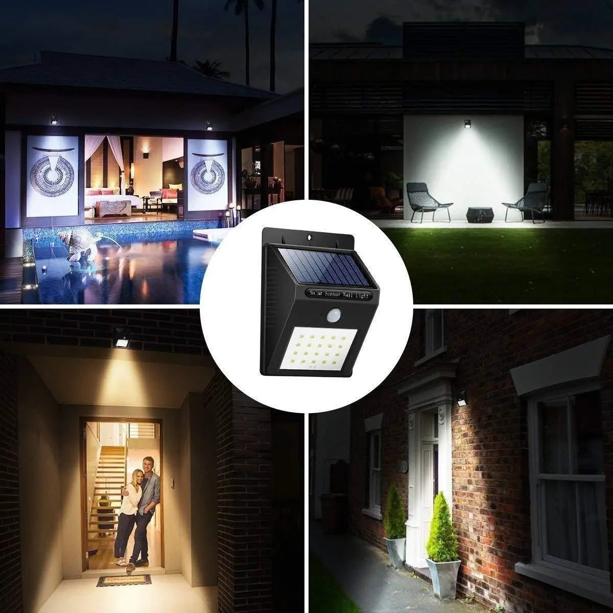 Security Light- 20 LED Bright Outdoor Security Lights with Motion Sensor w3p0je-3p