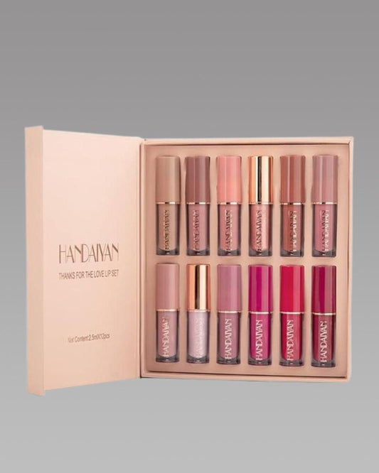 Velvet Matte Liquid Lipstick Set 12Pcs w3p0je-3p