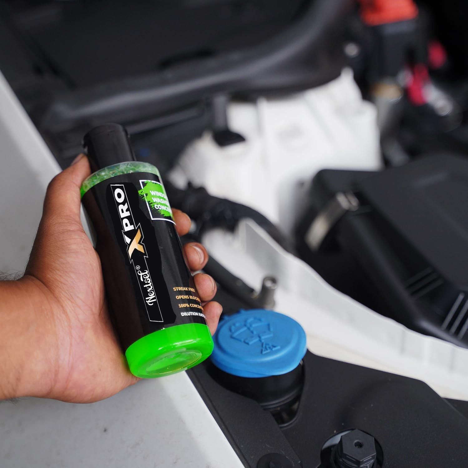 Nextset 100mL Windshield Washer Fluid For Car (Pack of 2) w3p0je-3p