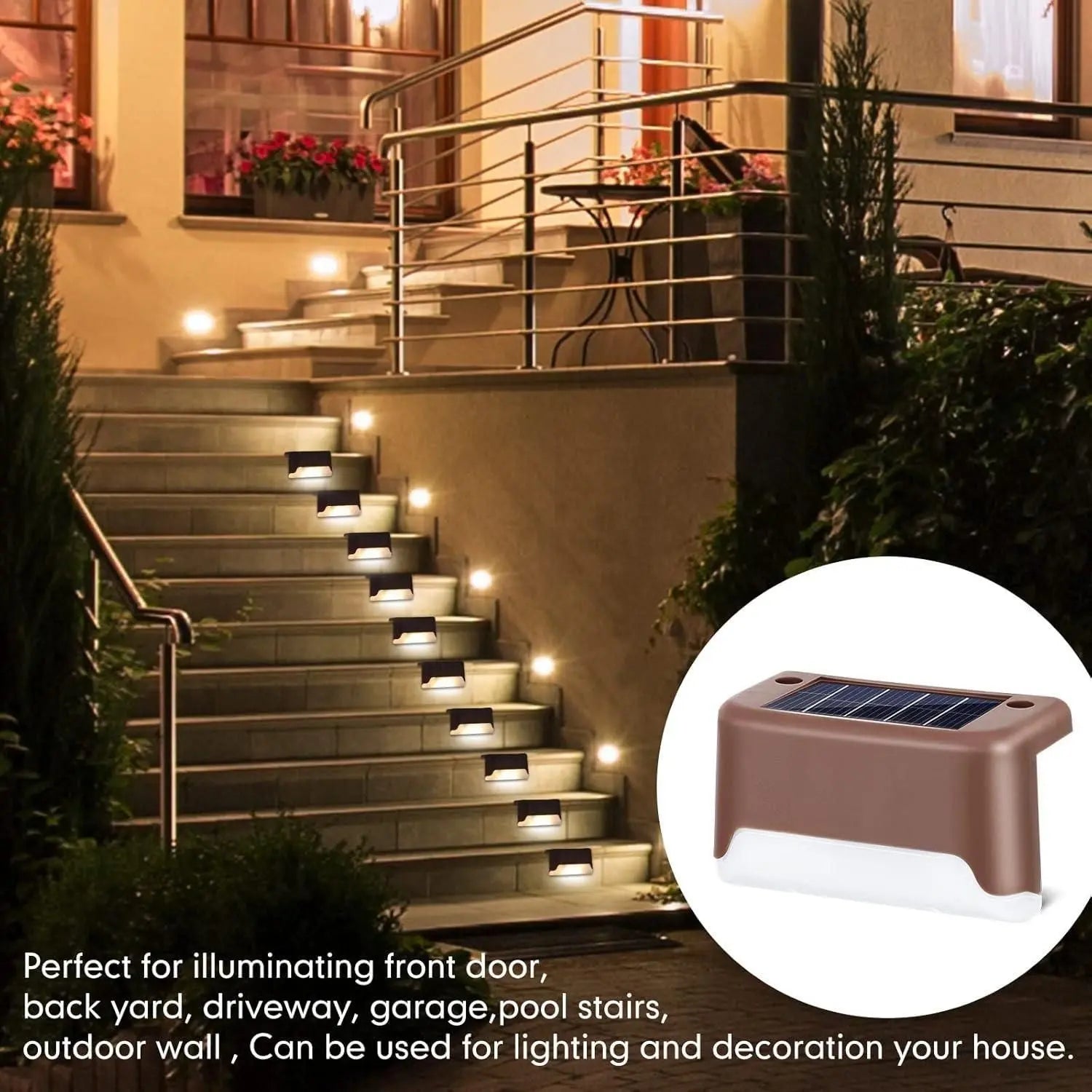 Solar Deck Lights Outdoor w3p0je-3p