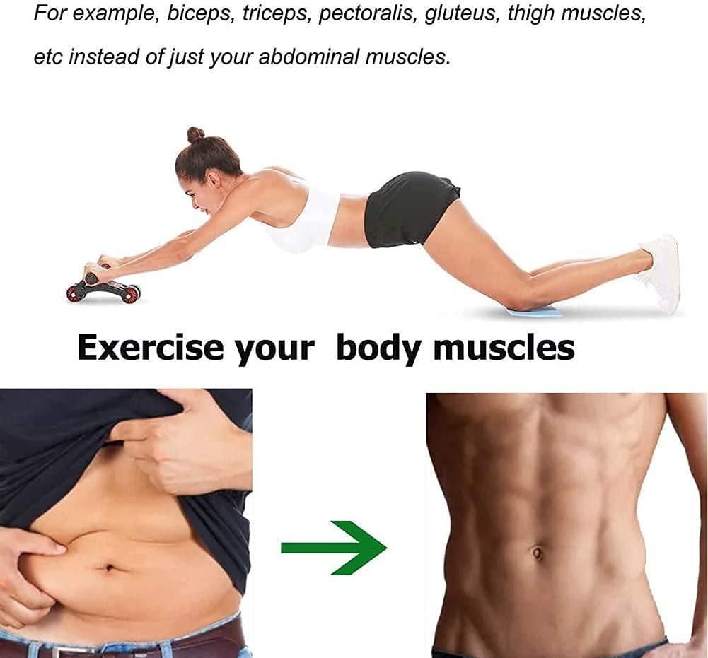 Unisex 4 Wheel AB Wheel Roller w3p0je-3p