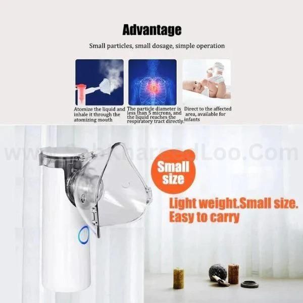 Portable Mesh Nebulizer for Kids & Adults w3p0je-3p