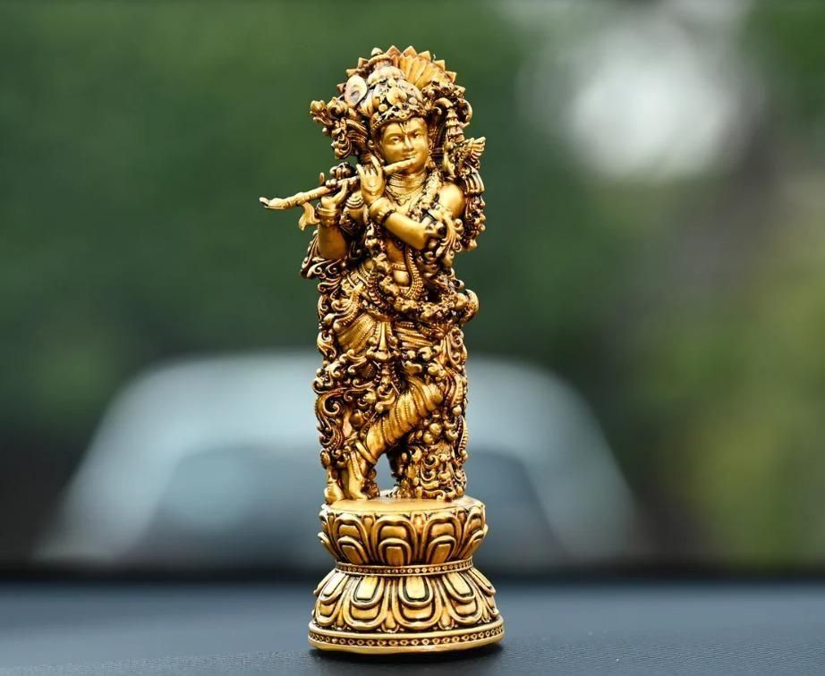 Shree Krishna Idol Car Dashboard w3p0je-3p